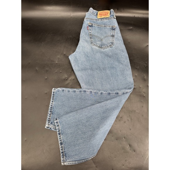 Levi's Other - Levis 550 Relaxed Fit Tapered Leg Blue Denim Jeans Mens 34x29 Medium Wash